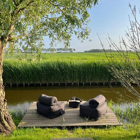 Iris'T; Dijkhuisje In De Polders Van Groede. Villa Exterior photo